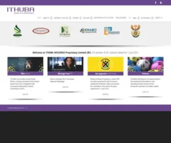 Ithubalottery.co.za Screenshot
