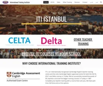 Iti-Istanbul.com(ITI Istanbul) Screenshot