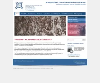Itia.info(International Tungsten Industry Association (ITIA)) Screenshot