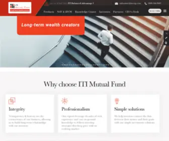 Itiamc.com(ITI Mutual Fund) Screenshot