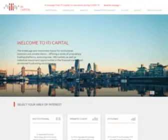 Iticapital.com(Brokerage investment company in UK) Screenshot