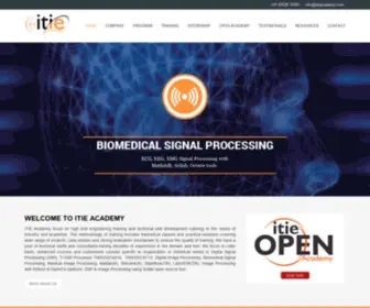 Itieacademy.com(Training) Screenshot