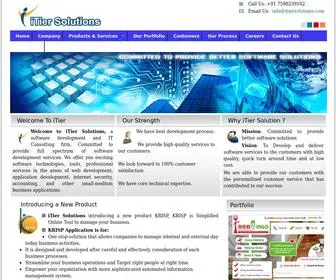 Itiersolutions.com(ITier Solutions) Screenshot