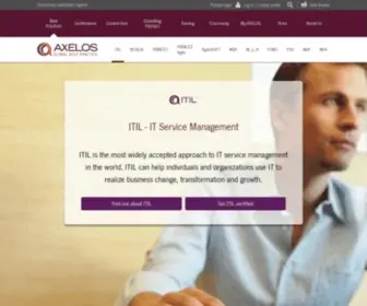 Itil-Officialsite.com(ITIL®) Screenshot