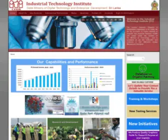 Iti.lk(Industrial Technology Institute) Screenshot