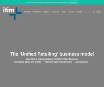 Itim.com(Retail software solutions) Screenshot
