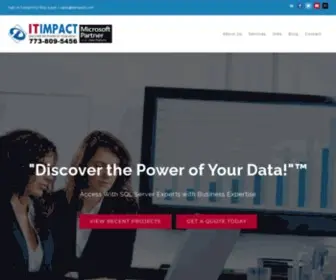Itimpact.com(SOFTWARE DEVELOPMENT CHICAGO) Screenshot