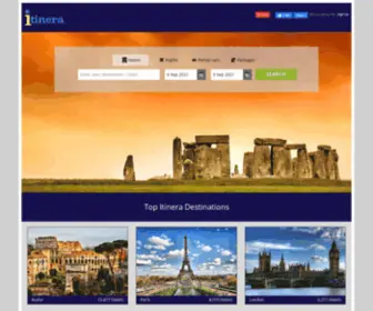 Itinera.com(Best price hotels with Itinera) Screenshot