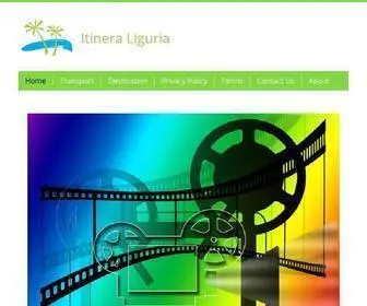 Itineraliguria.com(Itinera Liguria) Screenshot