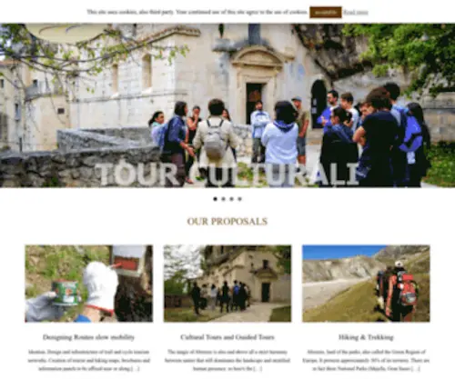 Itineraridabruzzo.com(Itinerari d'Abruzzo) Screenshot