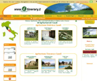 Itinerary.it(Agriturismo Umbria agriturismi Toscana e Lazio) Screenshot