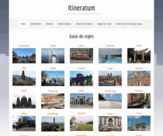 Itineratum.com(Guías de viajes) Screenshot