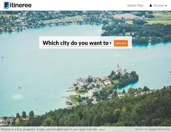 Itineree.com(itineree) Screenshot
