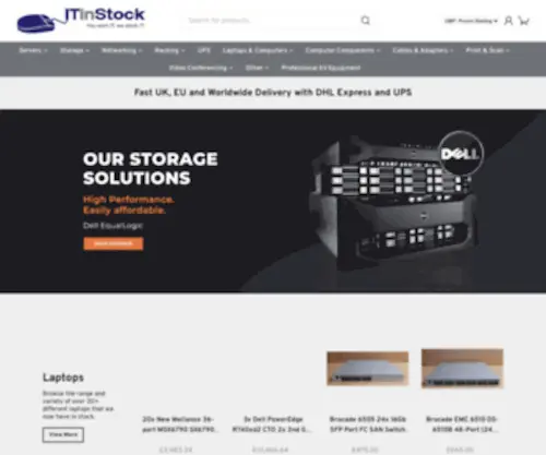 Itinstock.com(New, Used & Refurbished IT Hardware & Office Equipment) Screenshot