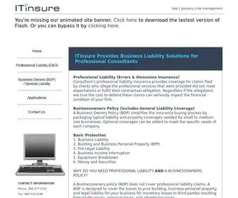 Itinsure.com(ITinsure) Screenshot