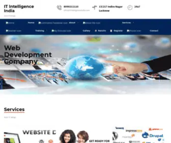 Itintelligenceindia.com(We provide live project training in lucknow for more queries call us) Screenshot