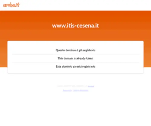 Itis-Cesena.it(I.T.I.S) Screenshot