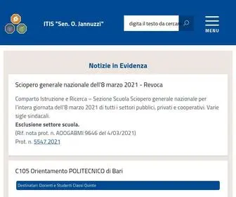 Itisandria.edu.it(ITIS "Sen) Screenshot