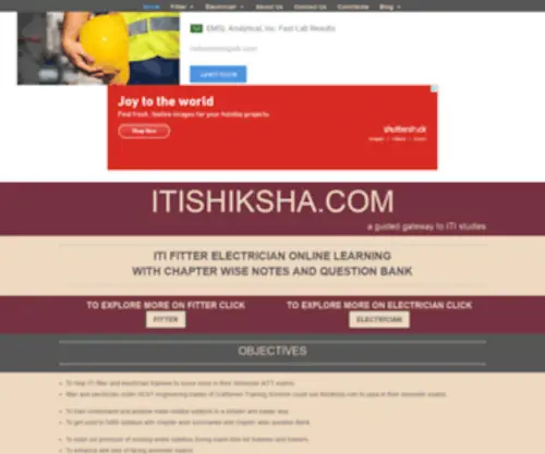 Itishiksha.com(Itishiksha) Screenshot