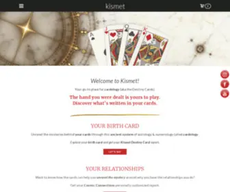 Itiskismet.com(Kismet Cards) Screenshot
