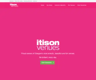 Itisonvenues.com(Itison venues careers) Screenshot