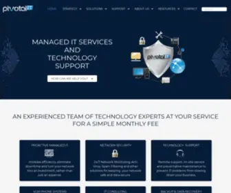 Itispivotal.com(Managed Technology Services and Support) Screenshot