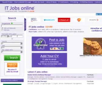 Itjobs-Online.com(IT Jobs online) Screenshot