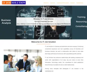 Itjobsolution.com(IT Job Solution) Screenshot