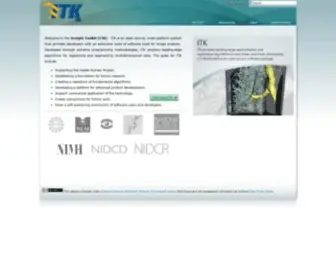 ITK.org(Insight Toolkit) Screenshot