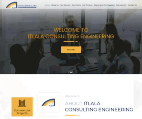 Itlalace.com(ITLALA CONSULTING ENGINEERING) Screenshot