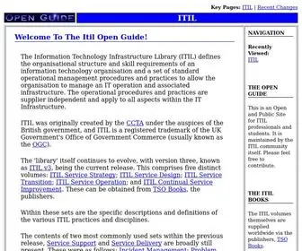 Itlibrary.org(ITIL) Screenshot