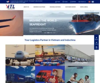 ITLVN.com(In Do Trans Logistics Corporation) Screenshot