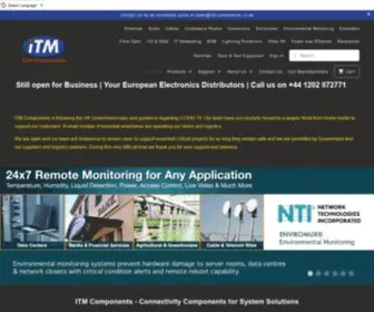 ITM-Components.co.uk(ITM Components) Screenshot