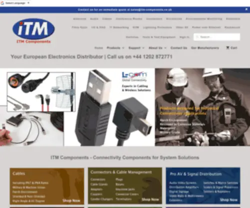 ITM-Components.com(ITM Components) Screenshot