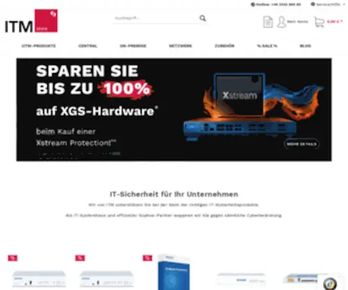 ITM-Store.de(Werbeagentur, Systemhaus und Cloud Lösungen Münsterland) Screenshot