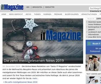 Itmagazine.ch(Swiss IT Magazine) Screenshot