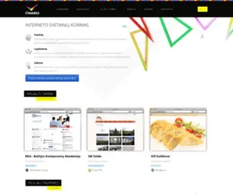 Itmarks.lt(Svetainių kūrimas) Screenshot