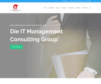 ITMCG.de(IT Management Consulting Group GmbH) Screenshot