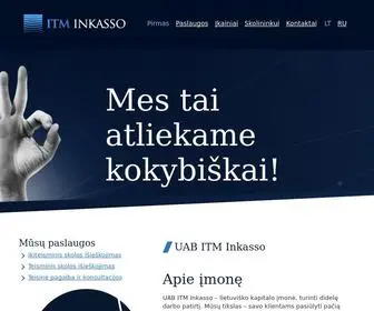 Itminkasso.lt(ITM Inkasso) Screenshot