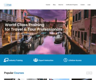 Itmitraining.com(Tour Director and Guide Training) Screenshot