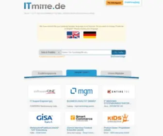 Itmitte.de(Social Recruiting in Leipzig) Screenshot