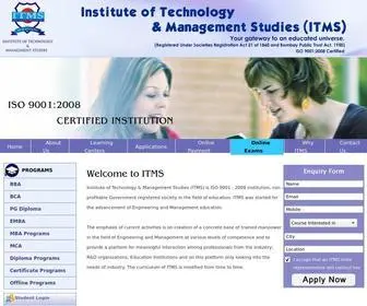 Itmsindia.com(Institute Of Technology & Managment Studies (ITMS)) Screenshot