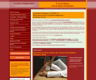 ITMTC.net(Formation Shiatsu) Screenshot