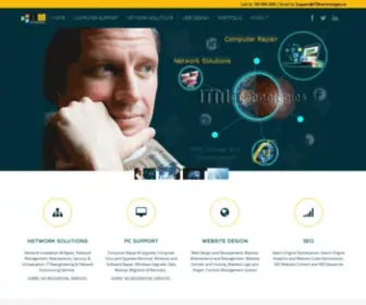 Itmtechnologies.ca(Computer Network Solutions) Screenshot