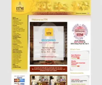 Itmthaimassage.com(ITM) Screenshot