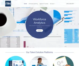 Itnanalytics.com(ITN Analytics) Screenshot