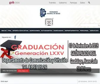 ITNL.edu.mx(TecNM) Screenshot