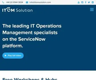 Itomsolution.com(ITOM Solution) Screenshot