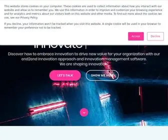 Itonics-Innovation.com(Innovation Management) Screenshot