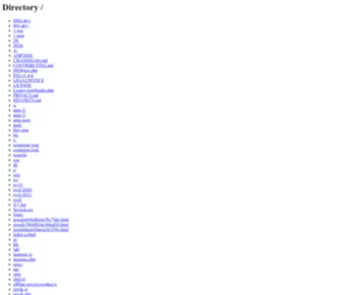 Itonim.net(Directory /) Screenshot
